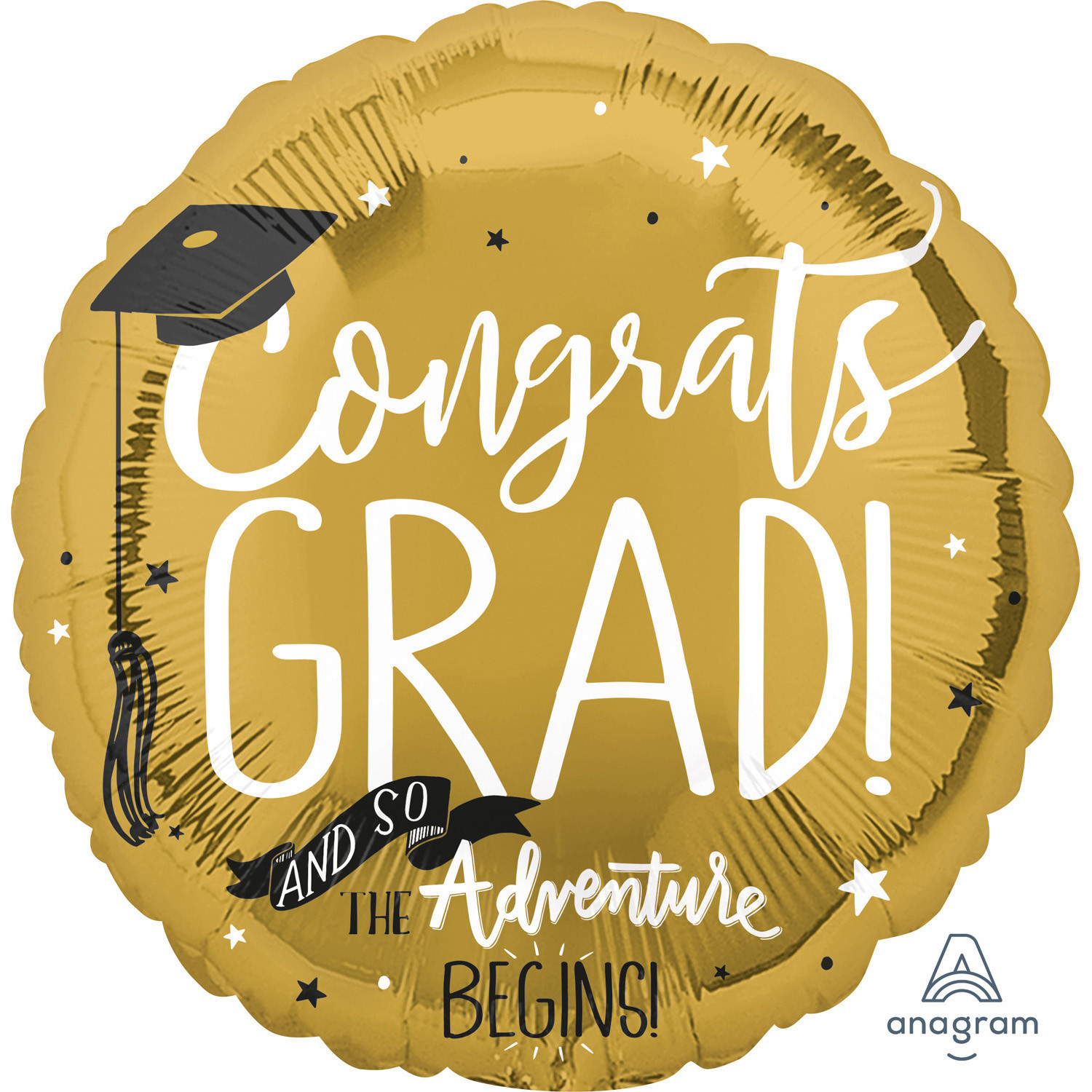 Balon foliowy "Congrats Grad!"