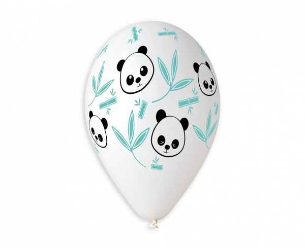 Balony lateksowe Premium 13" Panda