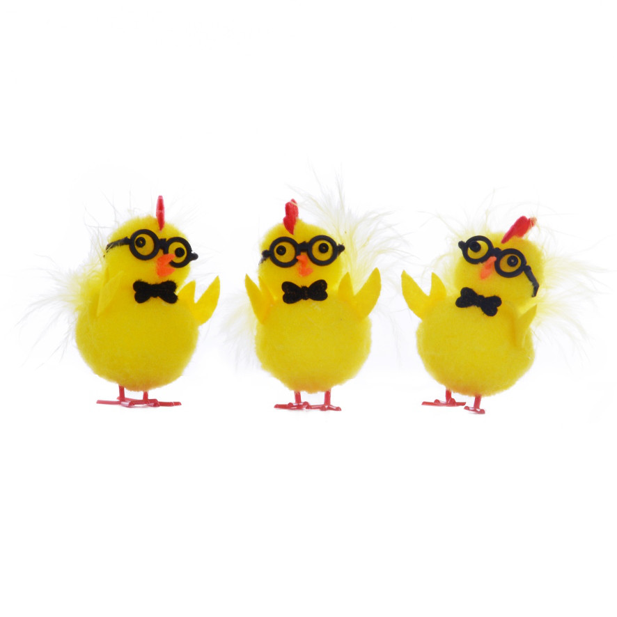 Kurczaki w okularach
