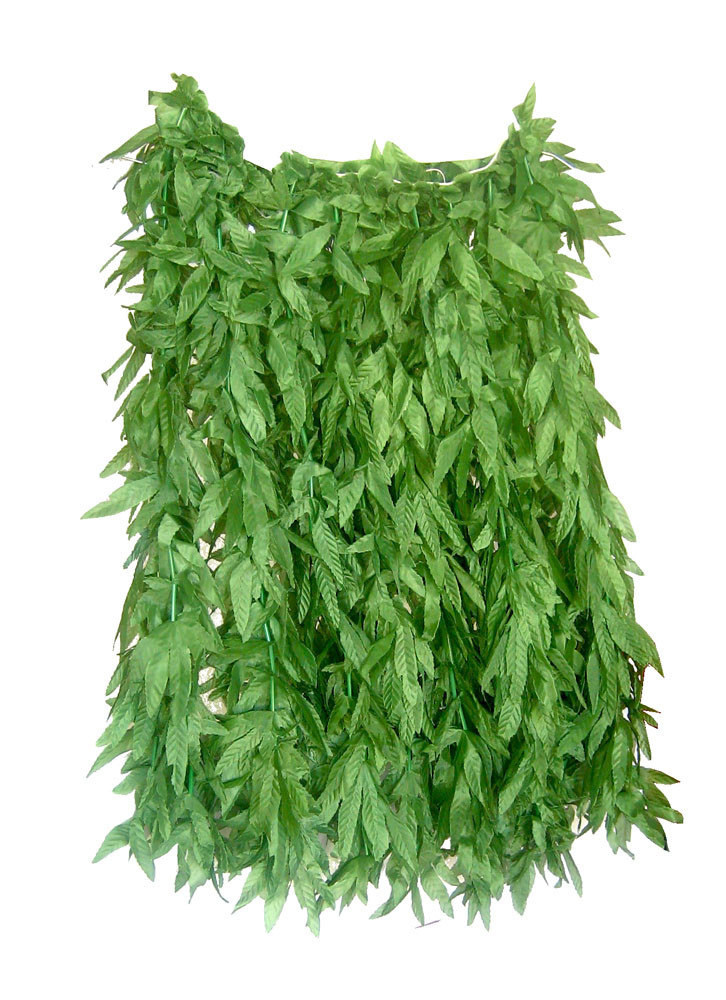 Spódnica z liści z tropiku