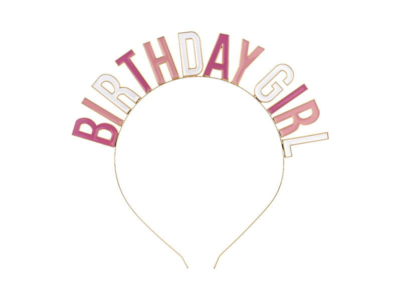 Opaska urodzinowa "Birthday Girl"