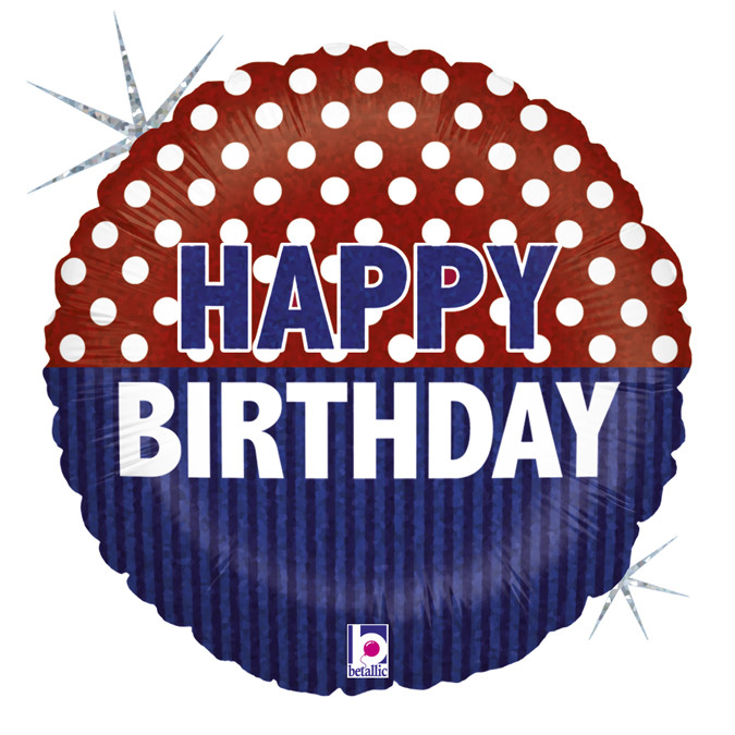 Balon Nautical "Happy Birthday"