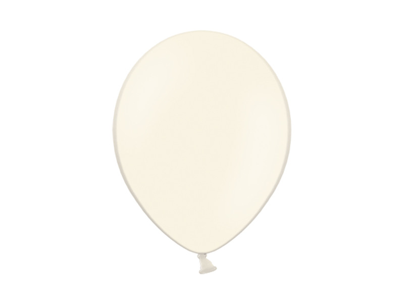 Balony lateksowe Belbal 14", Pastel Vanillla / 100 szt