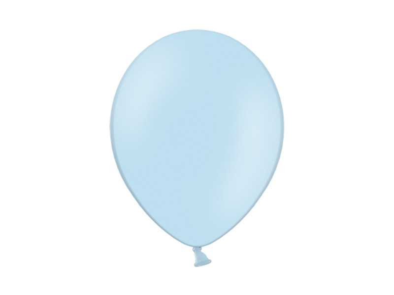 Balony lateksowe Belbal 14", Pastel Sky Blue / 100 szt
