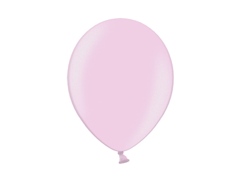 Balony lateksowe Belbal 14", Metallic Pink / 100 szt