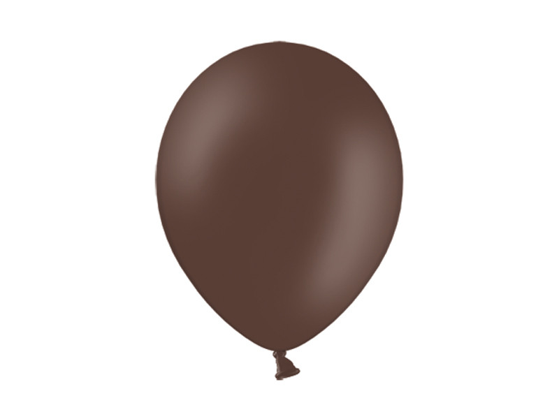 Balony lateksowe Belbal 14", Pastel Cocoa Brown / 100 szt