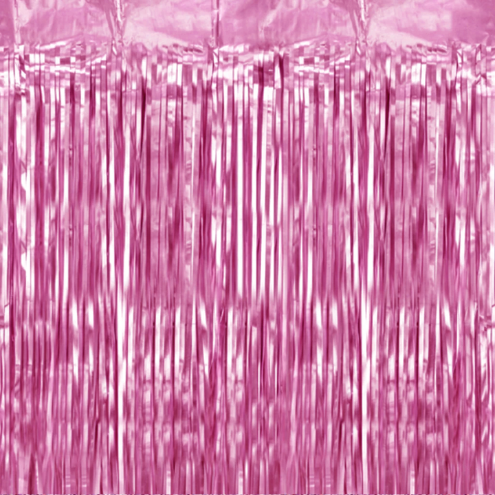 Kurtyna imprezowa różowa / 100x200 cm