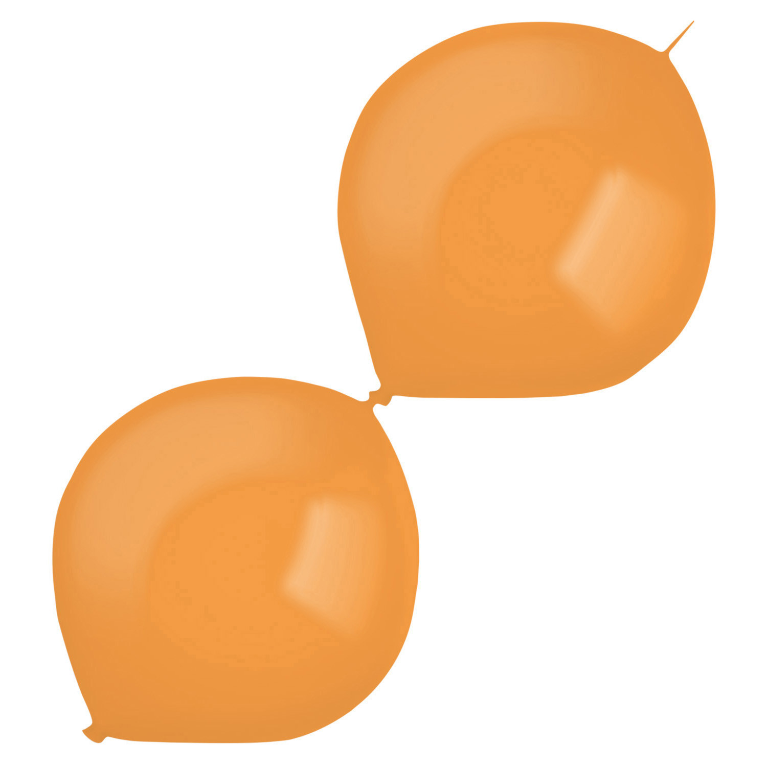 Balony lateksowe E-Link "Decorator" Crystal Tangerine / 12"-30 cm