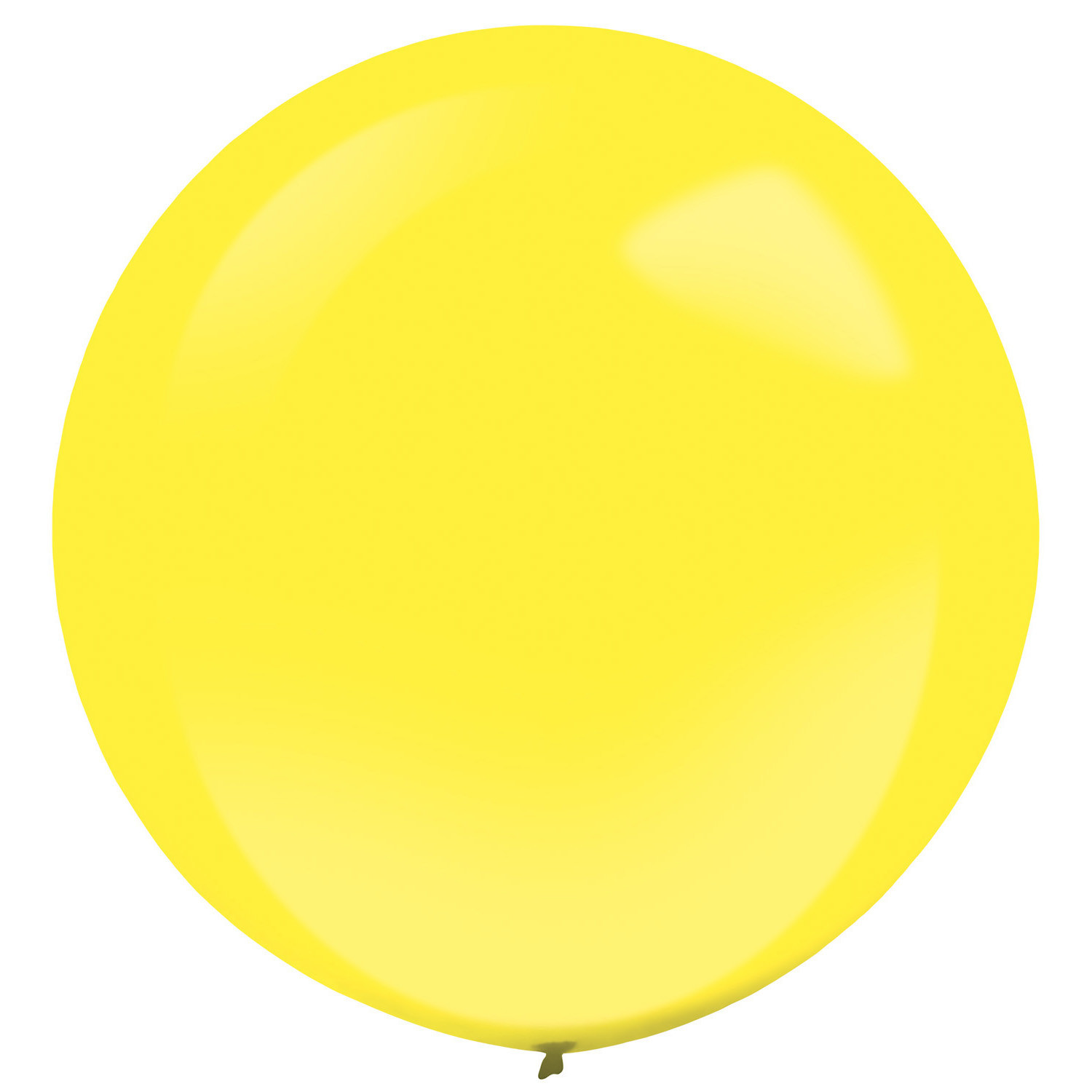 Balony lateksowe "Decorator" Standard Yellow Sunshine / 24"-60 cm