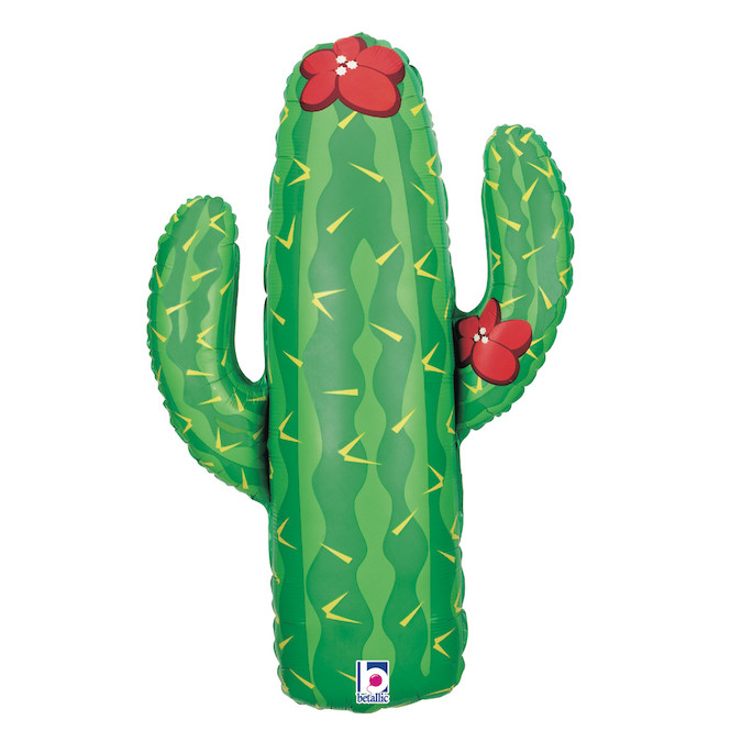 Balon foliowy Kaktus / 104 cm