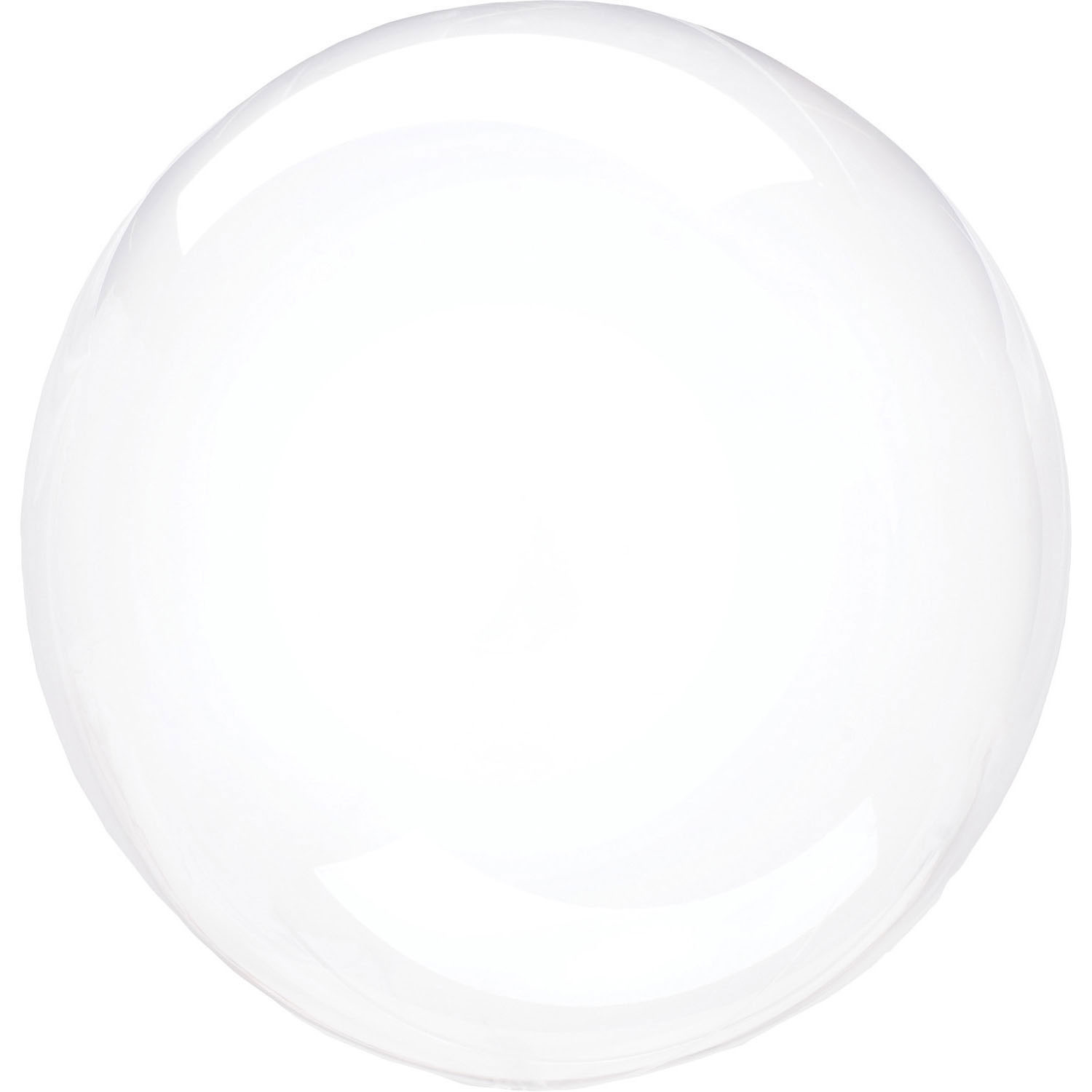Balon foliowy Kula "Clearz" Crystal Clear  / 25x25 cm