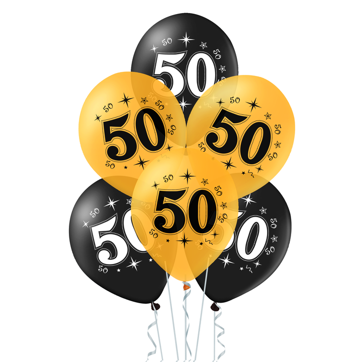 Zestaw balonów 50 urodziny / 400618