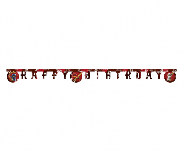 Girlanda "Happy Birthday" Lego Ninjago