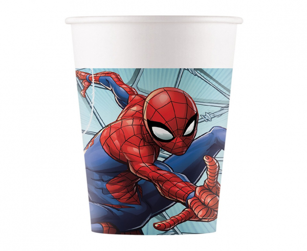 Kubeczki papierowe "Spiderman Team Up" / 200 ml