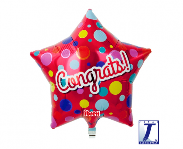 Balon 15" "Congrats"