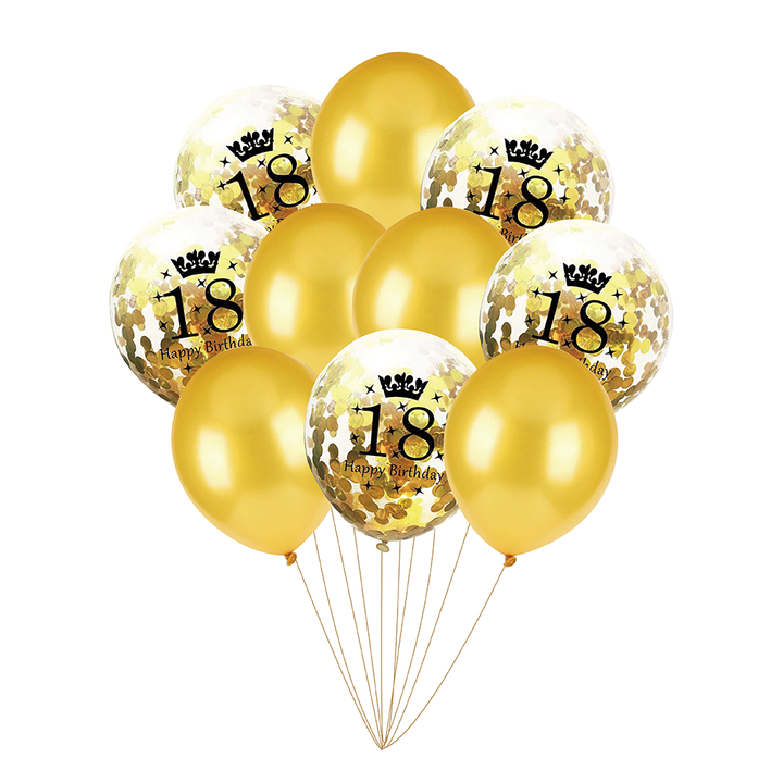 Zestaw balonów na 18 urodziny / 400122