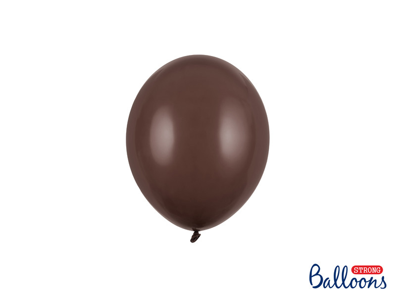 Balony lateksowe 5", Pastel  Cocoa Brown / 100 szt