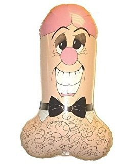 Balon foliowy "Mr Penis" / 90 cm