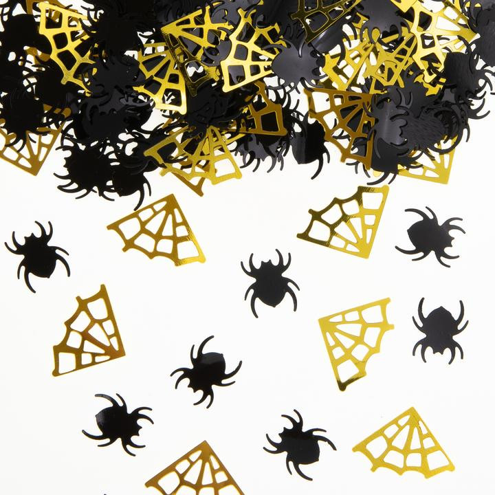 Konfetti Halloween "Pająki i pajęczyny"