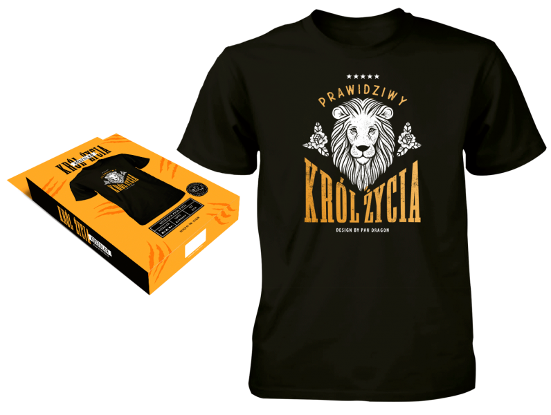 Koszulka "Król Życia" / rozm. XL