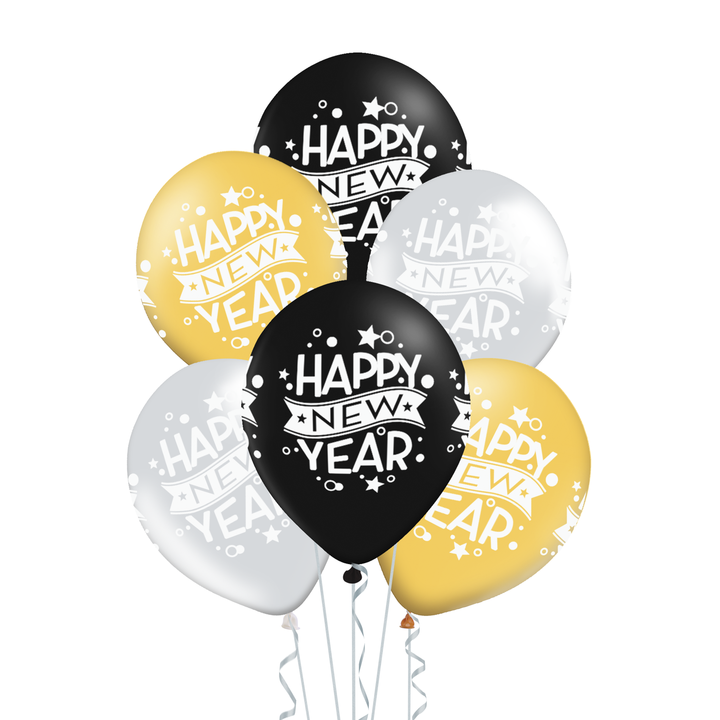 Balony "Happy New Year" / 400640
