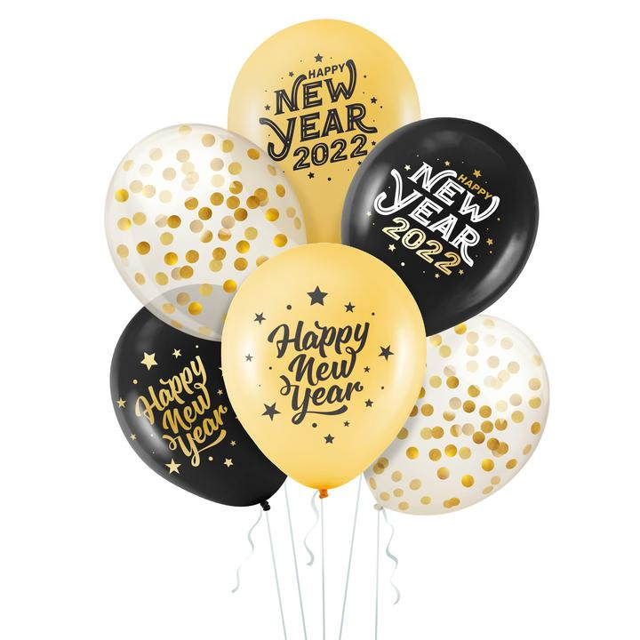 Balony "Happy New Year" / 400950
