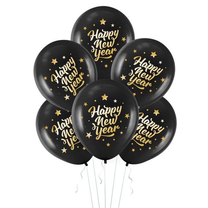 Balony lateksowe 12" "Happy New Year"