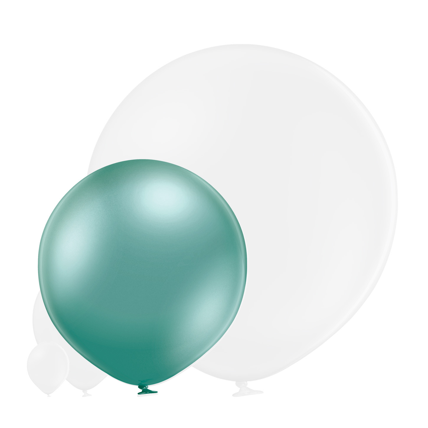 Balony lateksowe 24" Glossy - zielone