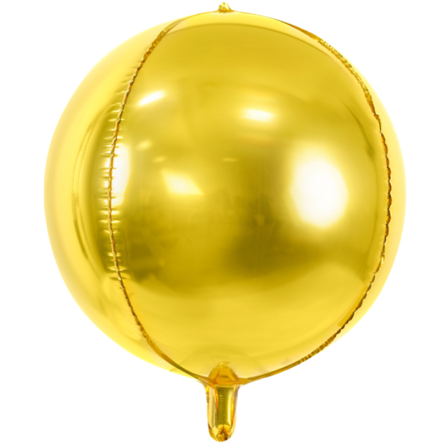 Balon foliowy 22" kula złota