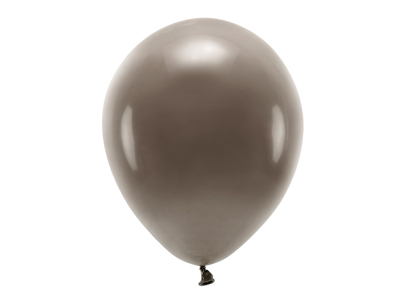Balony Eco 30cm pastelowe, brązowy