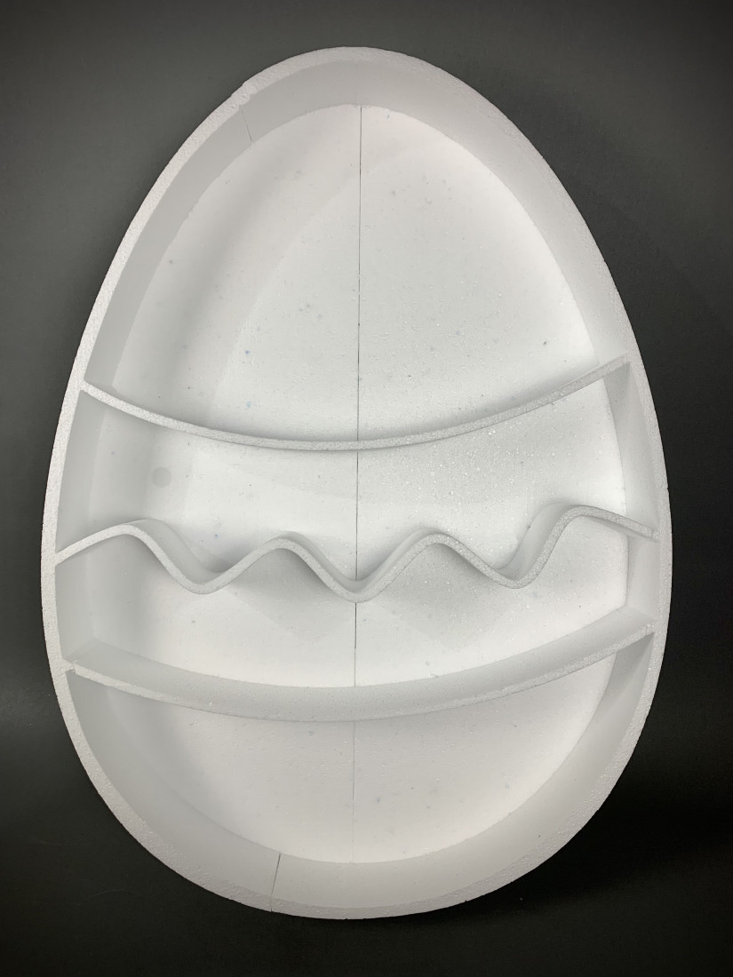 Jajko pisanka 2 szablon do wypełniania balonami wys. 96 cm