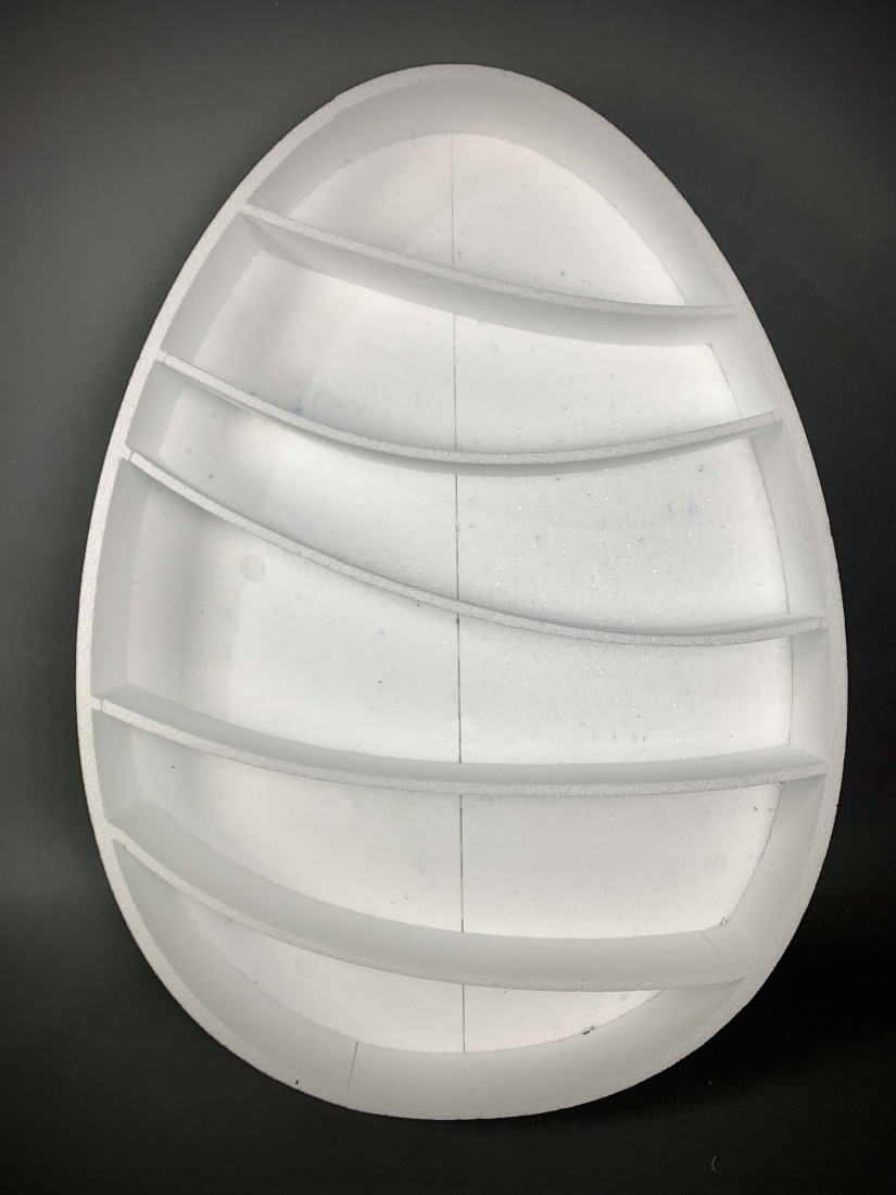 Jajko pisanka 1 szablon do wypełniania balonami wys. 96 cm