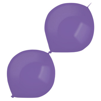 Balony lateksowe E-Link "Decorator" Metallic Purple / 12"-30 cm