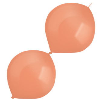 Balony lateksowe E-Link "Decorator" Pearl Orange Peel / 12"-30 cm