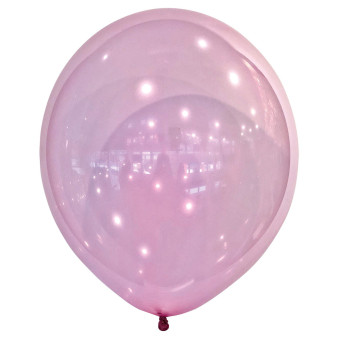 Balony lateksowe "Decorator" Droplets Pink / 5"-13 cm PRZECENA