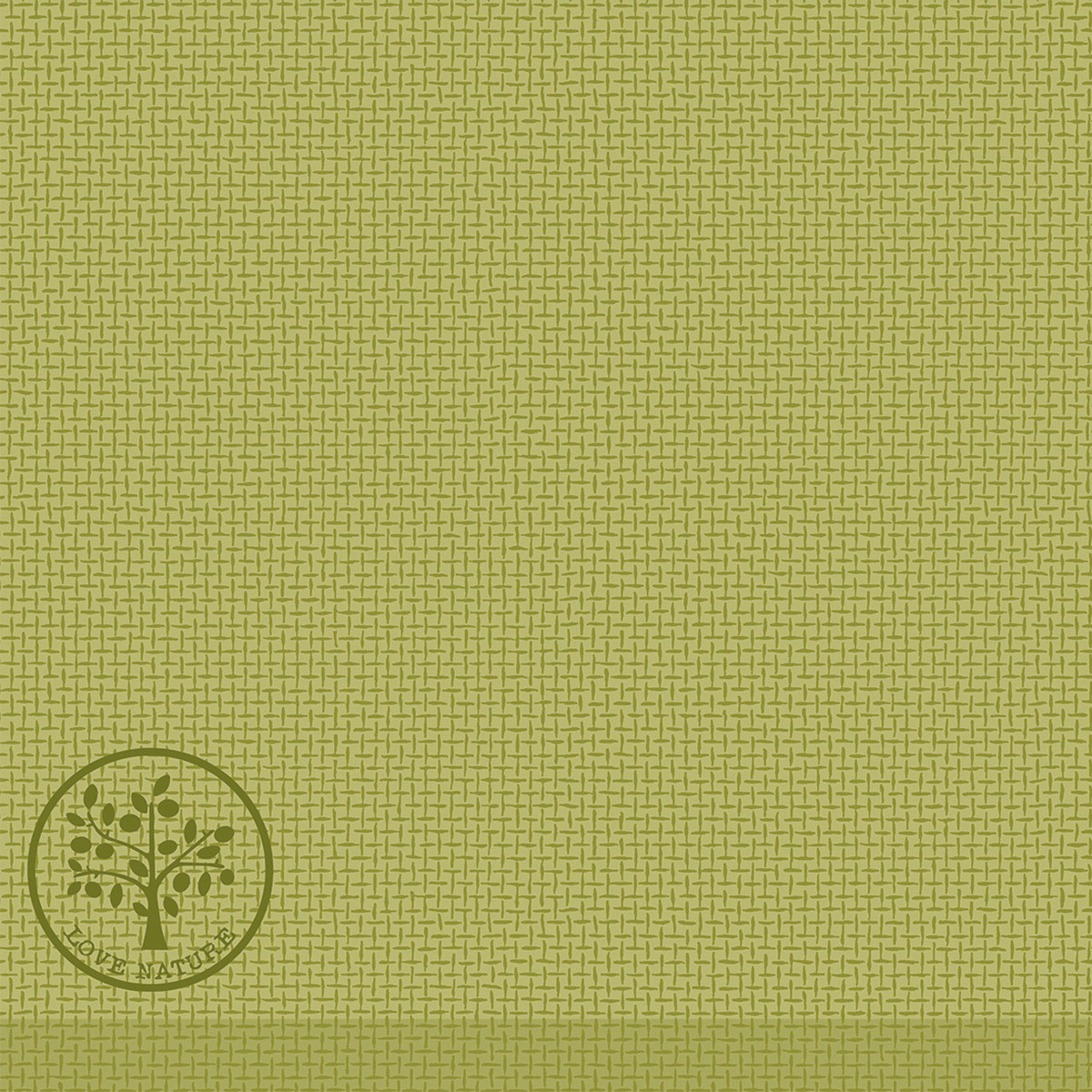 Serwetki flizelinowe "Love Nature", oliwkowe / 40x40