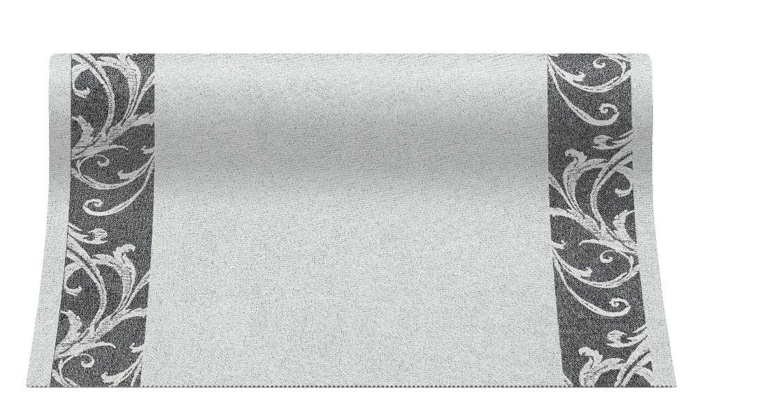 Bieżnik flizelinowy wzorzysty "Fabric Ornament" / 40cmx24m - WYPRZEDAŻ
