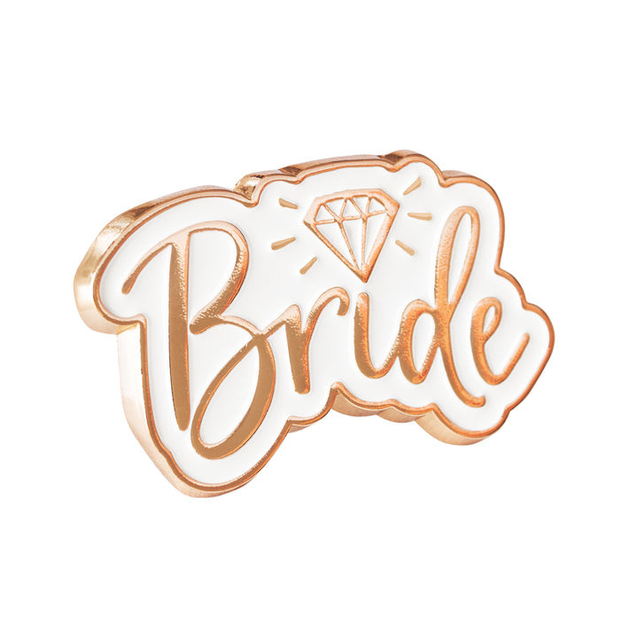 Pin "Bride to Be" Rose Gold