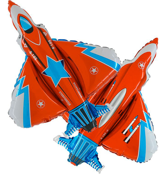 Balon foliowy Samolot / 79 cm