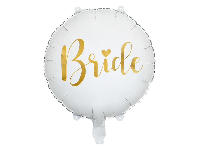 Balon foliowy "Bride" / 45 cm