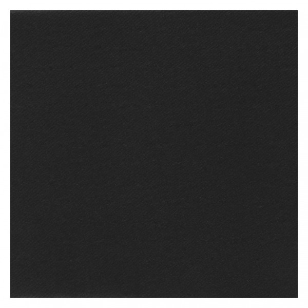 Czarne serwetki flizelinowe / 40x40