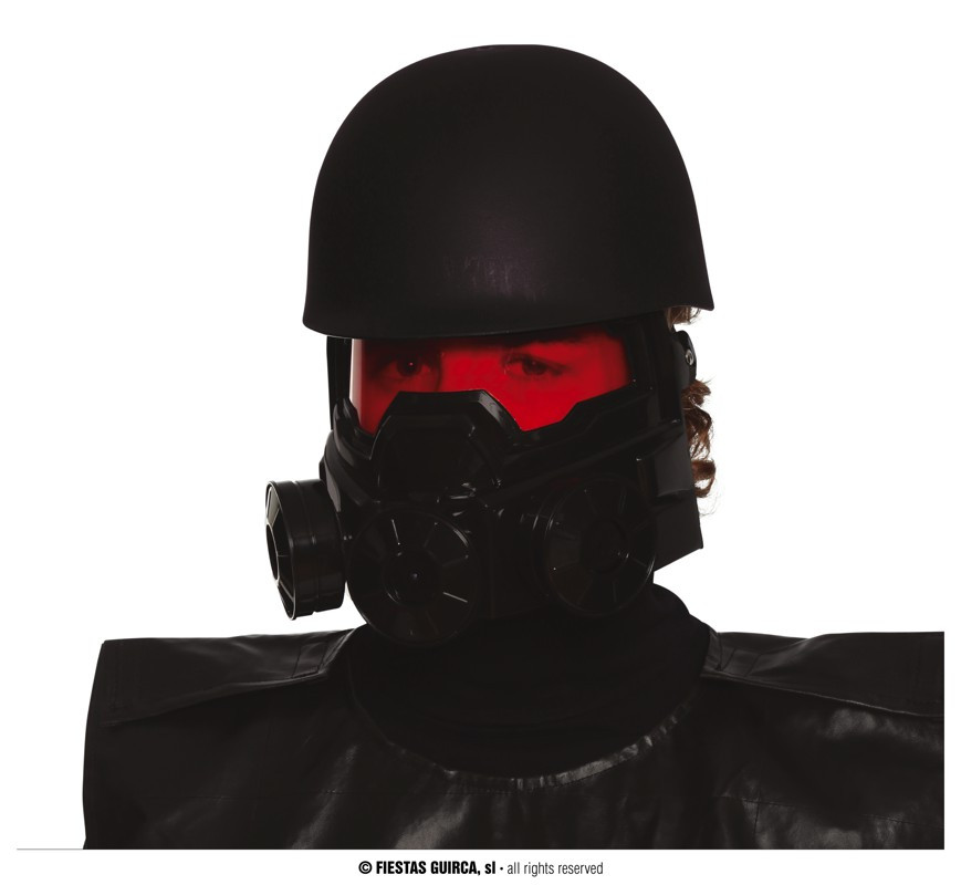Hełm z maską żołnierz apokalipsy