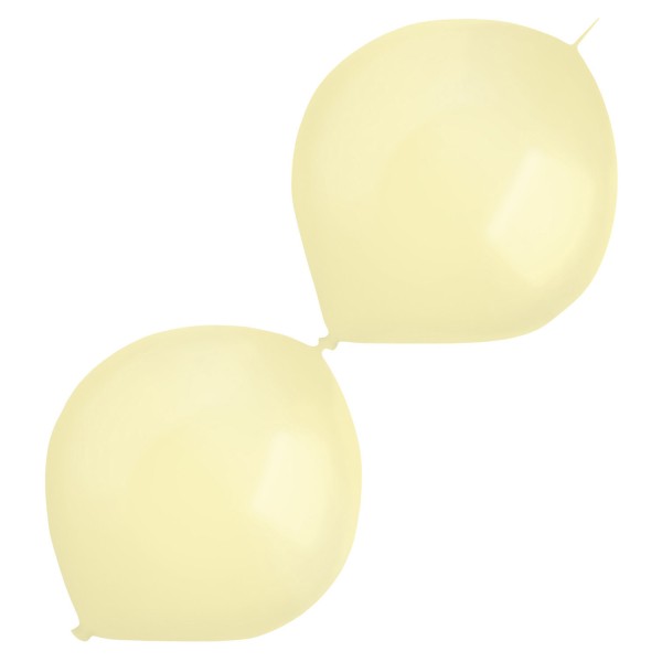 Balony lateksowe E-Link "Decorator" Pearl Vanilla Cream / 12"-30 cm