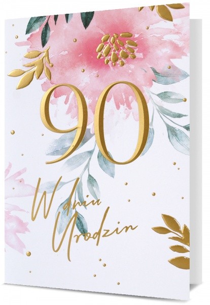 Kartka "Twoje 90 urodziny"
