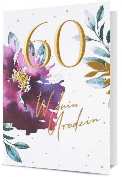 Kartka "Twoje 60 urodziny"