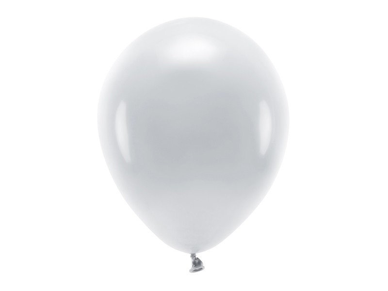 Balony Eco 30cm pastelowe, szare