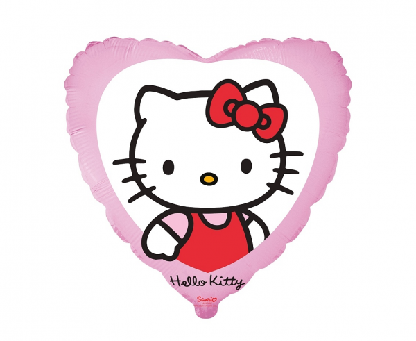 Balon foliowy Hello Kitty" / 45 cm