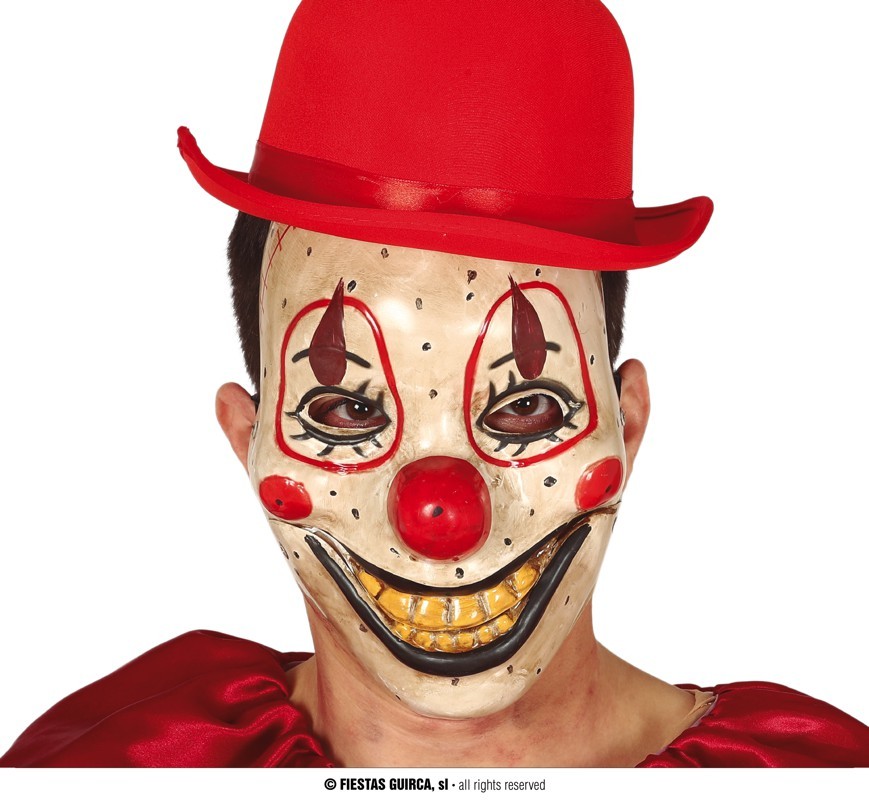 Maska Clowna z PVC