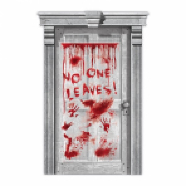 Dekoracja na drzwi "No One Leaves"