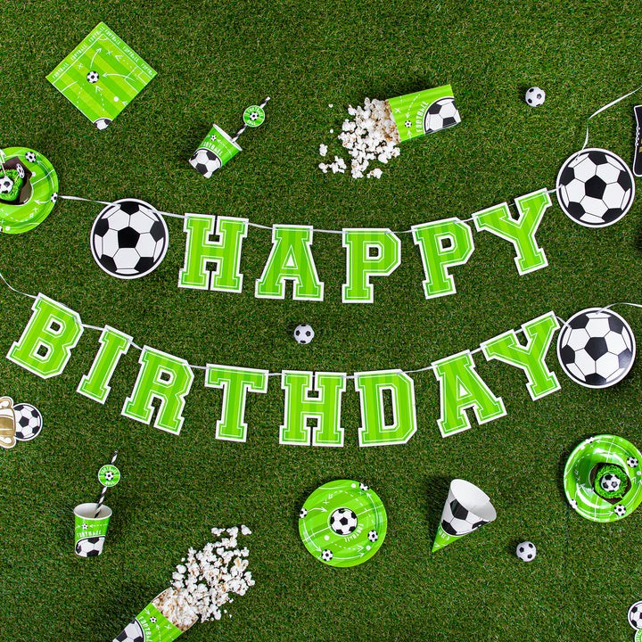 Girlanda Happy Birthday Football